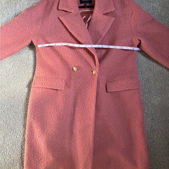 MaxAzria Pink Boucle Coat - Picture 8 of 12